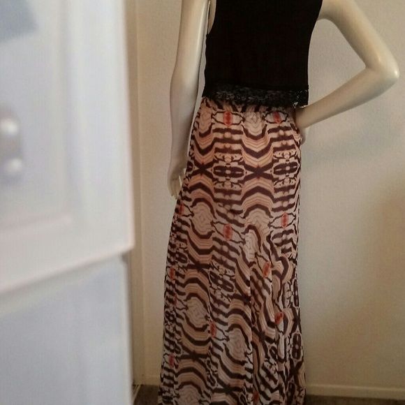 Moda international jungle print maxi skirt - Picture 3 of 7